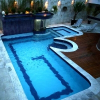 Indoor inground pool